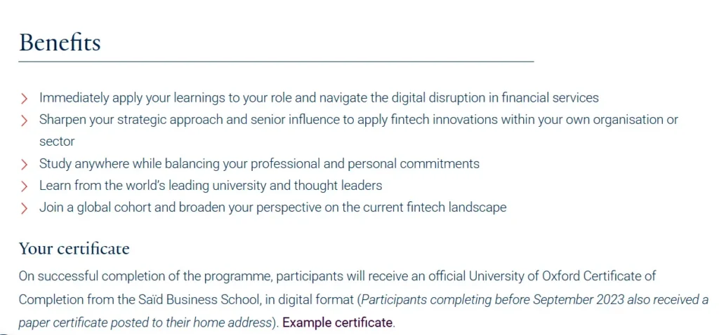 Oxford Fintech Programme